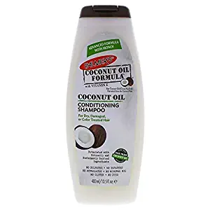 Palmer's Coconut Oil Formula Conditioning Shampoo for Dry, Damaged or Color Treated Hair | 13.5 Ounces (Pack of 2)