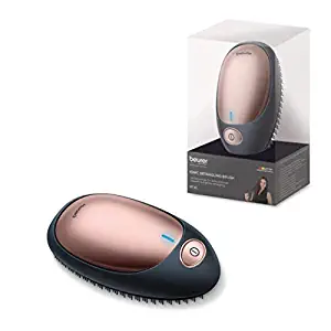 Beurer Electric Detangling Hair Brush, Ion Technology, Straightens Frizzy Hair, Soft Acrylic Bristles, HT10