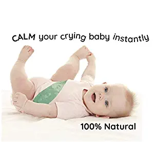 Happi Tummi Baby Gas Relief All Natural Belly Wrap Natural Herbal Aroma Therapy Relief For Infants and Babies with Colic, Gas,Upset Tummies Blue Plush