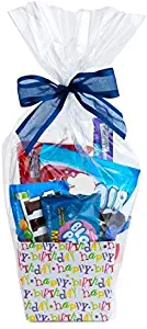 Clear Basket Bags 16” x 24” Cellophane Gift Bags for Small Baskets and Gifts 1.2 Mil Thick (10 Bags)