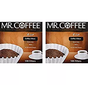 2-Pack 100-Count Coffee Filter 4 Cup
