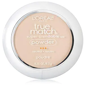 L'Oreal True Match Powder, Soft Ivory [N1], 0.33 oz (Pack of 2)