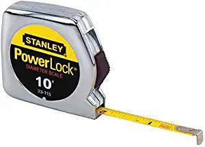 Stanley Hand Tools 33-115 10' x 1/4" PowerLock Pocket Tape Rule (3 Pack)