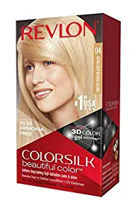 Revlon ColorSilk Beautiful Permanent Color, [04] Ultra Light Natural Blonde 1 ea (Pack of 3)