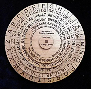 Creative Crafthouse Mexican Army Cipher Disks - Historical, Powerful, Useful Encryption Machine