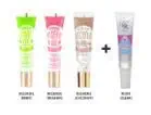 Broadway Vita-Lip Clear Lip Gloss 0.47oz/14ml (3PCS - Mint & Coconut & Rosehip Oil) + 1 Ruby Kisses Hydrating Oil(4 PCS SET)