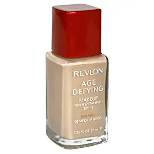 Revlon Age Defying Makeup with Botafirm, SPF 20, Dry Skin, Medium Beige 08, 1.25 Fluid Ounce (37 ml) (Pack of 2)