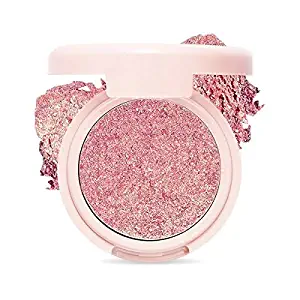 ETUDE HOUSE [Blossom Picnic] Air Mousse Eyes (#PK002 Pink Picnic) | Metal Glitter Eyeshadow That Gives Out a Dazzling Sparkle Effect with Different Types of Pearls | K-beauty
