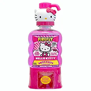 Firefly Anti-Cavity Mouth Rinse (16 Ounce, Pack of 4) (Hello Kitty)