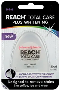 Reach Total Care Plus Whitening Mint Floss, 30 Yard (Pack of 2)