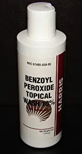 Harris Pharmaceuticals Benzoyl Peroxide 10% Acne Wash 5oz (Compare to PanOxyl)