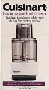 Cuisinart How to Use Your Food Processor VHS
