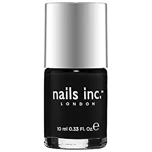nails inc, LONDON BLACK TAXI (patent Black) .33 oz Full Size, NEW