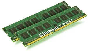 Kingston ValueRAM 4 GB Kit (2x2 GB Modules) 1333MHz PC3-1066 DDR3 DIMM Desktop Memory KVR1333D3N9K2/4G