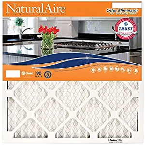 Flanders PrecisionAire 84857.011418 NaturalAire Odor Eliminator Air Filter with Baking Soda, MERV 8, 14 x 18 x 1-Inch, 4-Pack