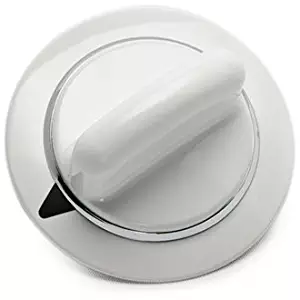 WE1M654 Timer Knob with Metal Ring for General Electric Dryer