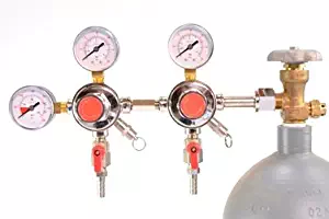 Brewin Dual Body Secondary CO2 Draft Beer Dispensing Regulator