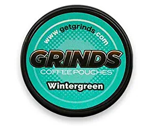 Grinds Coffee Pouches - 6 Cans - Wintergreen - Tobacco Free Healthy Alternative …