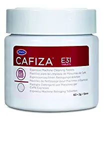 Cafiza Espresso Machine Cleaner and Descaler - 60 Cleaning Tablets - For Professional Barista Use
