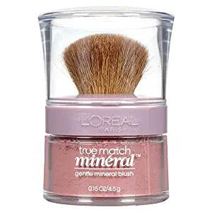 L'Oreal Paris True Match Gentle Mineral Blush, Soft Rose [488] 0.15 oz (Pack of 2)