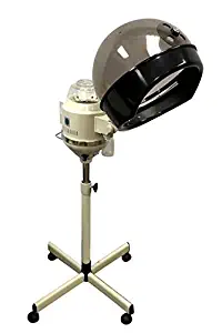 DevLon NorthWest Rolling Salon Hair Steamer 620W Professional Color Conditioning Treatment Spa Equipment with Rolling Stand Strong Base Hooded