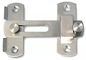 Alise MS9001 Stainless Steel Flip Latch Gate Latches Bar Latch Safety Door Lock,Brushed Finish