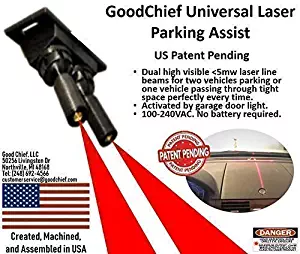GoodChief Universal Garage Laser Line Parking Assist – an Innovative Way to Easily Park and Guide with Dual Laser Lines Projected on Your Vehicle. Find The Difference on Our Video