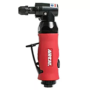 AIRCAT 6280 .7 Hp Composite Angle Die Grinder with Spindle Lock, Small, Red