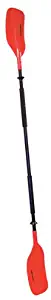 AIRHEAD Kayak Paddle, Deluxe 2 sect, 84", Curved Blade