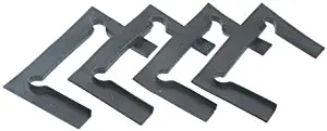 CRL Black Vienna Hinge Replacement Gasket Pack with Fin
