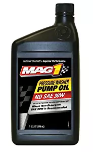 Mag 1 (60694-6PK Pressure Washer Pump Oil - 1 Quart, (Pack of 6)