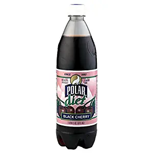 Polar Diet Black Cherry Soda 1 L Plastic Bottles - Pack of 12