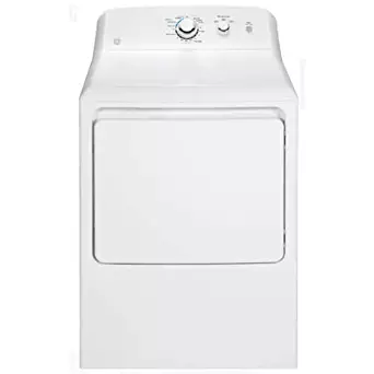 GE GTD33GASKWW 7.2 Cu. Ft. White Gas Dryer