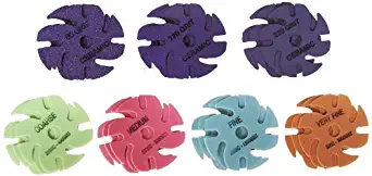 JoolTool 3M Cubitron Ceramic Purple & Trizact: 21 Piece Deluxe Abrasive Disc Kit, 3" Diameter