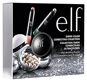 e.l.f. Color Correcting Face Kit, Includes Two Color-Correcting Sticks and Skin Balancing Mineral Pearls