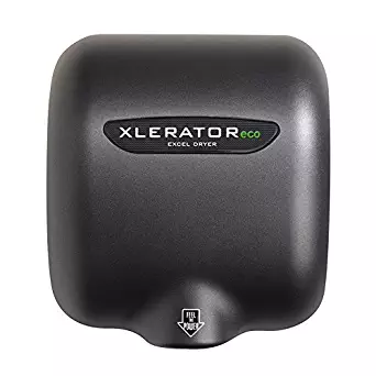 Excel Dryer XL-GR-ECO XLERATOR Hand Dryer Textured Graphite Cover 110-120V