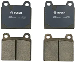 Bosch BP45 QuietCast Premium Semi-Metallic Disc Brake Pad Set For Select Alfa Romeo; BMW; Ferrari; Maserati; Mercedes-Benz; Porsche; Volkswagen + More; Front