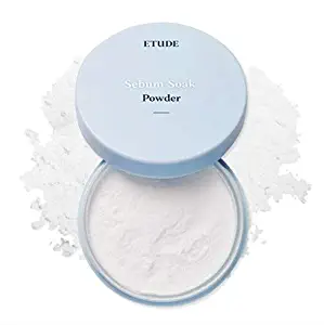 ETUDE HOUSE Sebum Soak Powder 5g | Makeup Powder for Oily Face with Sebum Control, Soft Skin Effect and Matte Finish | Flawless Long-Lasting Make up | Kbeauty