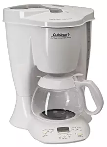 Cuisinart DGB-300 Automatic Grind & Brew 10-Cup Coffeemaker, White