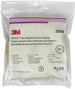 3M 33279 8" Perfect-It Low Linting Wool Pad