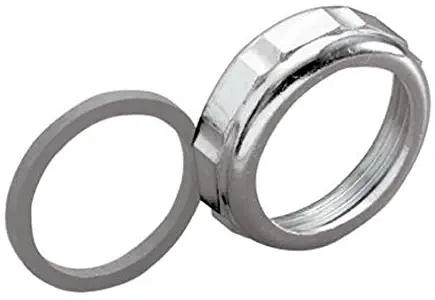 Keeney 916DK 1-1/4-Inch by 1-1/2-Inch Slip Joint Reducer Nut and Washer, Chrome