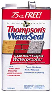 Thompsons Water Seal 24111 1.2-Gallon Clear Low VOC Water Sealer for Exterior Use