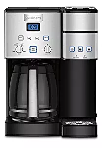 Cuisinart SS-15FR 12 Cup Coffeemaker Brewer (Certified Refurbished) Coffemaker/Single-Serve One Size Silver