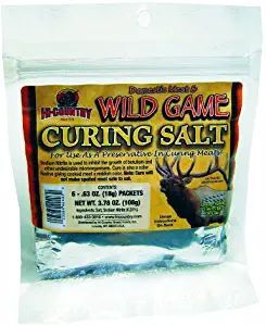 Hi-Country Snack Foods Domestic Meat and Wild Game Curing Salt - 18g Cure Packs - 6 Ct.