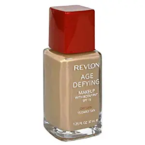 Revlon Age Defying Makeup with Botafirm, SPF 15, Dry Skin, Early Tan 15, 1.25 Ounces (Pack of 2)
