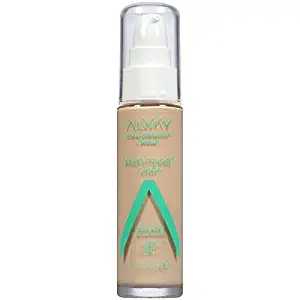 Almay Clear Complexion Makeup, Hypoallergenic, Cruelty Free, Fragrance Free, Dermatologist Tested Foundation, 1oz