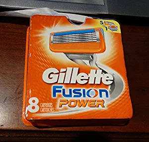 Gillette Fusion Power 8 Pack 6-Blade Cartridges NEW