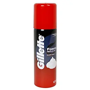 Gillette Foamy Shave Cream - 2 oz. (Pack Of 12)